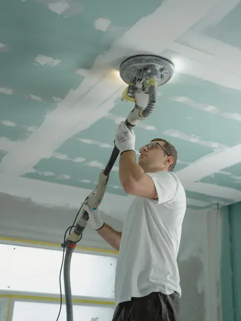 Popcorn ceiling removal